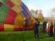 Ballon bijna klaar voor vertrek vanuit Nieuwegein naar IJsselstein